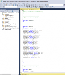 Horse Racing Database Script